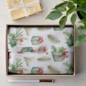 winterbessen en -cadeaus tissuepapier (Geschenk)