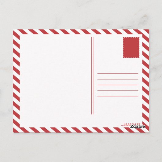 winterbessen en kattails briefkaart (Achterkant)