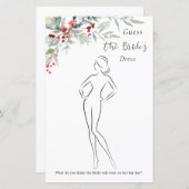 Winterbessen groen gebladerte Vrijgezellenfeest sp (Voorkant / Achterkant)