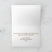 winterbessen huwelijk dank je kaart kerst (Binnen)