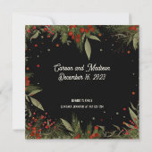 Winterbessen  Inspirivity Vrijgezellenfeest Kaart (Achterkant)