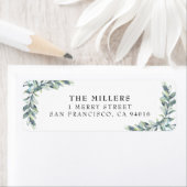 Winterbessen Kerst Feestdagen Adresetiketten Etiket (Insitu)