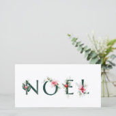 Winterbessen | Kerstbrieven | NOEL Feestdagenkaart (Staand voorkant)