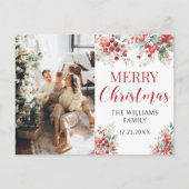 Winterbessen Kerstvakantie foto briefkaart (Voorkant)