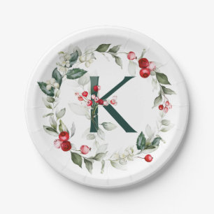 Winterbessen Monogram K papier Bord