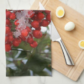 Winterbessen. Theedoek (Quarter Fold)