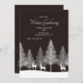 Winterbijeenkomst Kaart (Voorkant / Achterkant)