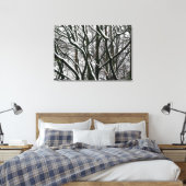 Winterbijkantoren Canvas Afdruk (Insitu (Slaapkamer))