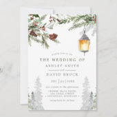 Winterbijtbomen botanische lantaarns kaart (Voorkant)