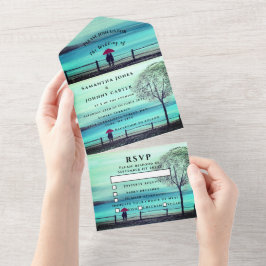 Winterbijtend hout - paardenland in één land all in one uitnodiging