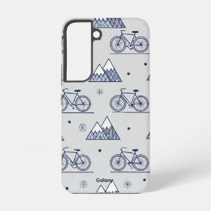 Winterbike Mountain Galaxy S22 Hoesje Samsung Galaxy Hoesje