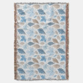 Winterbladeren bedekt met delicate vorst deken (Voorkant Verticaal)