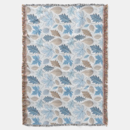 Winterbladeren bedekt met delicate vorst deken (Voorkant Verticaal)