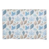 Winterbladeren bedekt met delicate vorst kussensloop (Voorkant)