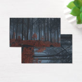 Winterbladeren Bladwijzer Visitekaartje (Bureau)