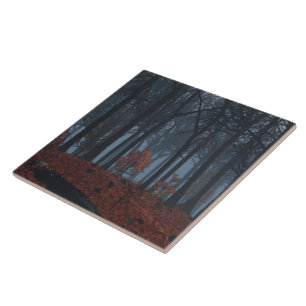 Winterbladeren Decoratieve Tegel/Trivet Tegeltje