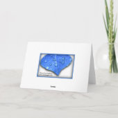 Winterbladeren Kaart (Achterkant)