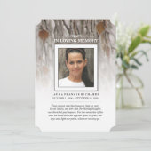 Winterbladeren - Memorial en misschien gedicht Dan Kaart (Staand voorkant)