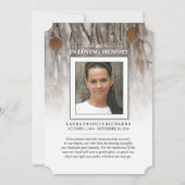 Winterbladeren - Memorial en misschien gedicht Dan Kaart (Voorkant)