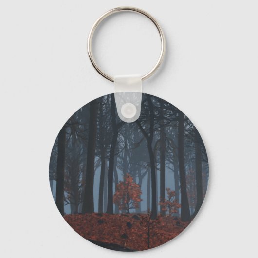 Winterbladeren Sleutelhanger (Voorkant)
