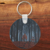 Winterbladeren Sleutelhanger (Voorkant)
