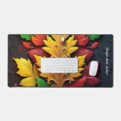 "Winterbladpracht" Bureaumat (Keyboard & Muis)