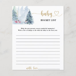 Winterblauw baby emmer-spel