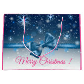 Winterblauw Groot Cadeauzakje (Voorkant)