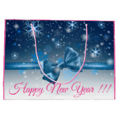 Winterblauw Groot Cadeauzakje (Achterkant)