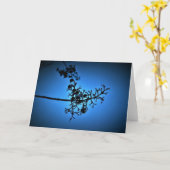 Winterblauw, kaart (Gele Bloem)