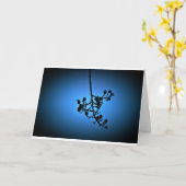 Winterblauw, kaart (Gele Bloem)