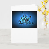 Winterblauw, kaart (Gele Bloem)