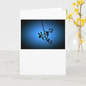 Winterblauw, kaart (Gele Bloem)