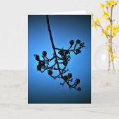 Winterblauw, kaart (Gele Bloem)