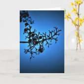 Winterblauw, kaart (Gele Bloem)