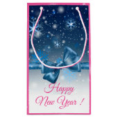 Winterblauw Klein Cadeauzakje (Achterkant)