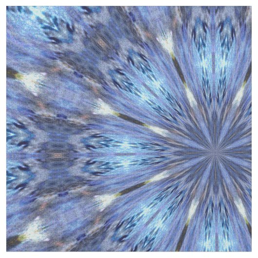 winterblauw stof (Close Up)