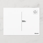 Winterblauwe vogelboom met sneeuwvlokken briefkaart (Achterkant)