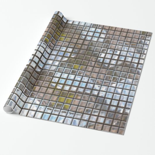 Winterblock Unique Festive Chic Cadeaupapier (Uitgerold)