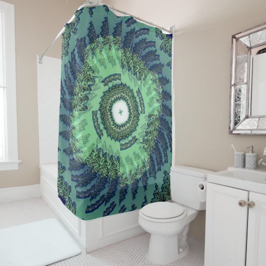 Winterbloei..... Douchegordijn (In situ)