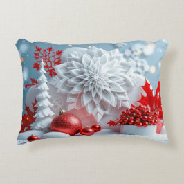 Winterbloem Compositie Accent Kussen