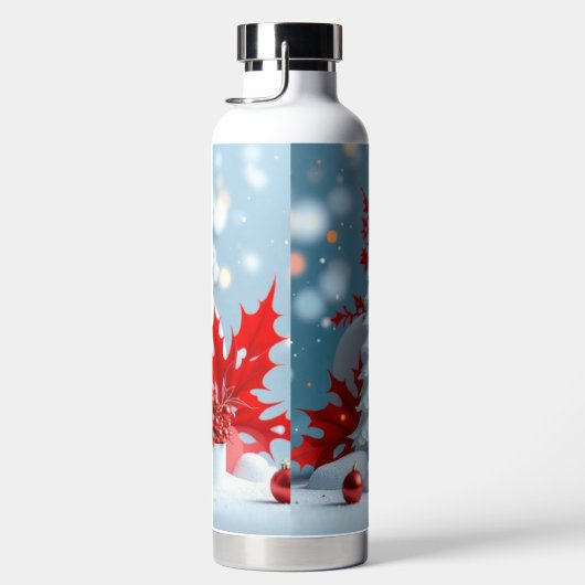 Winterbloem Compositie Waterfles (Rechts)