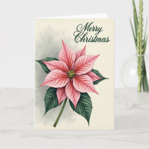 Winterbloem Kerstkaart Kaart