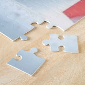 Winterbloemcompositie Legpuzzel (Zijkant)