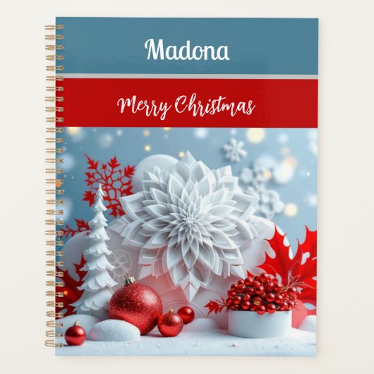 Winterbloemcompositie Planner (Voorkant)
