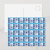Winterbloemen Briefkaart (Voorkant / Achterkant)