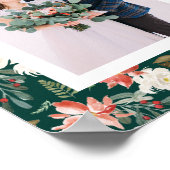 Winterbloemen | Feestdagen Poster (Hoek)