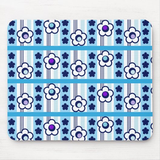Winterbloemen Muismat (Voorkant)