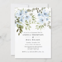 Winterbloemen | Uitnodigingen van de Verlovingsgro