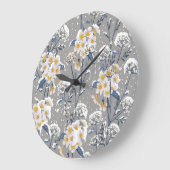 Winterbloesem: Delicaat bloemmotief Grote Klok (Hoek)